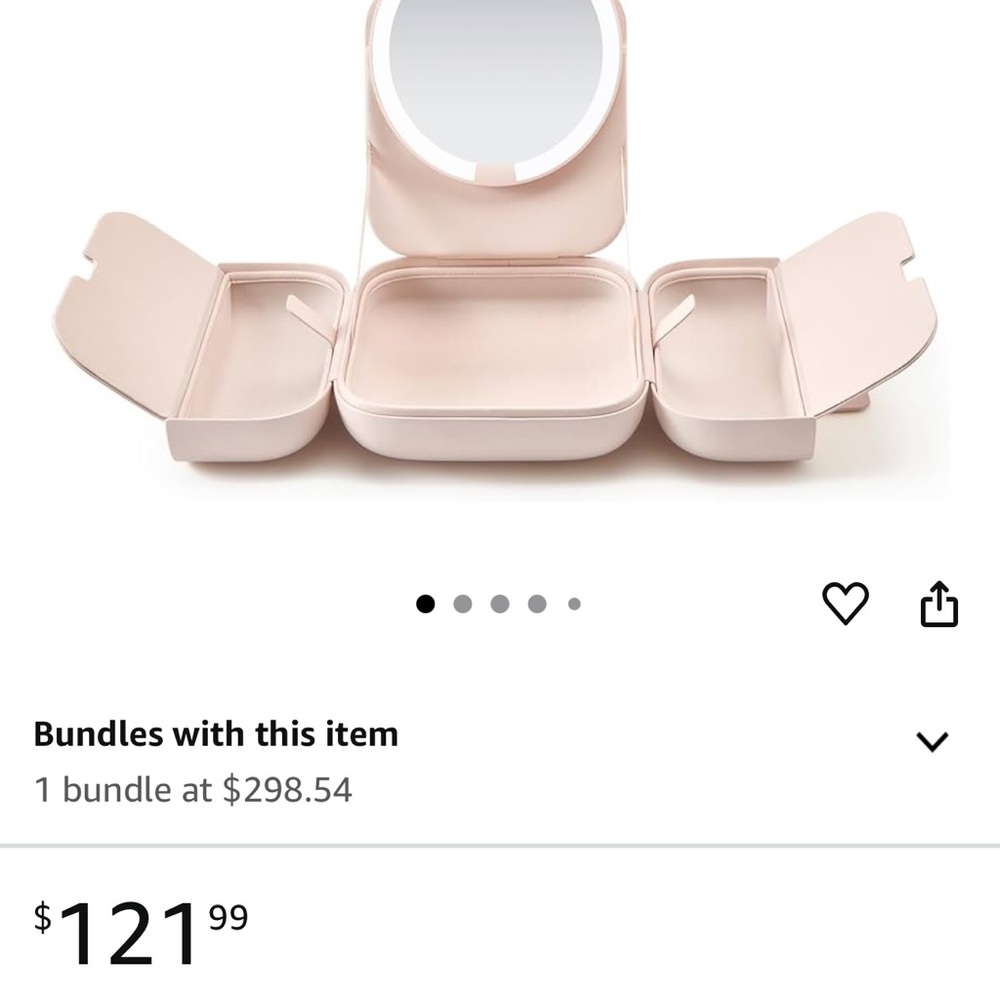 AMIRO Makeup Mirror with bag